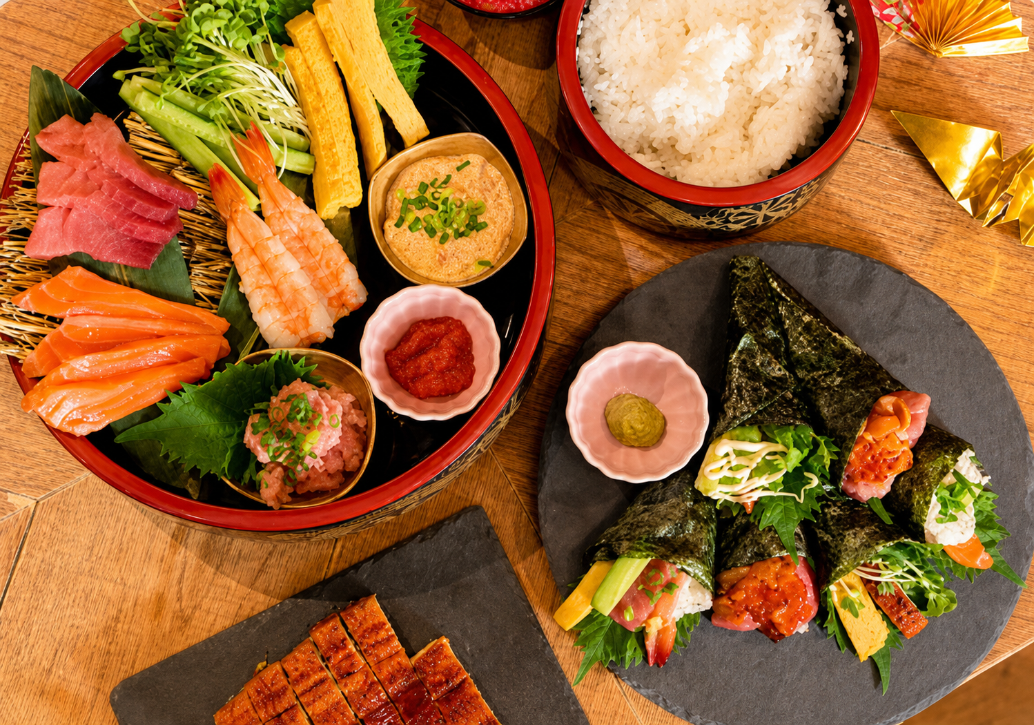 Hand-rolled sushi-making class in Shibuya